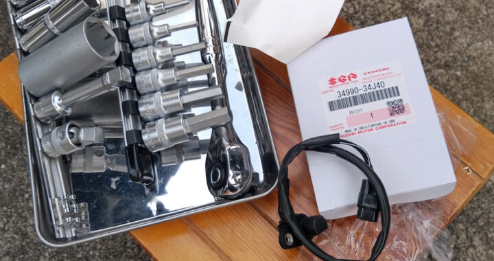 ジクサー150 (NG4BG) スピードメーター不具合 その２